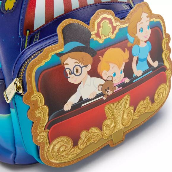 Loungefly Peter Pan\'s Flight Loungefly Mini Backpack NWT main image 2